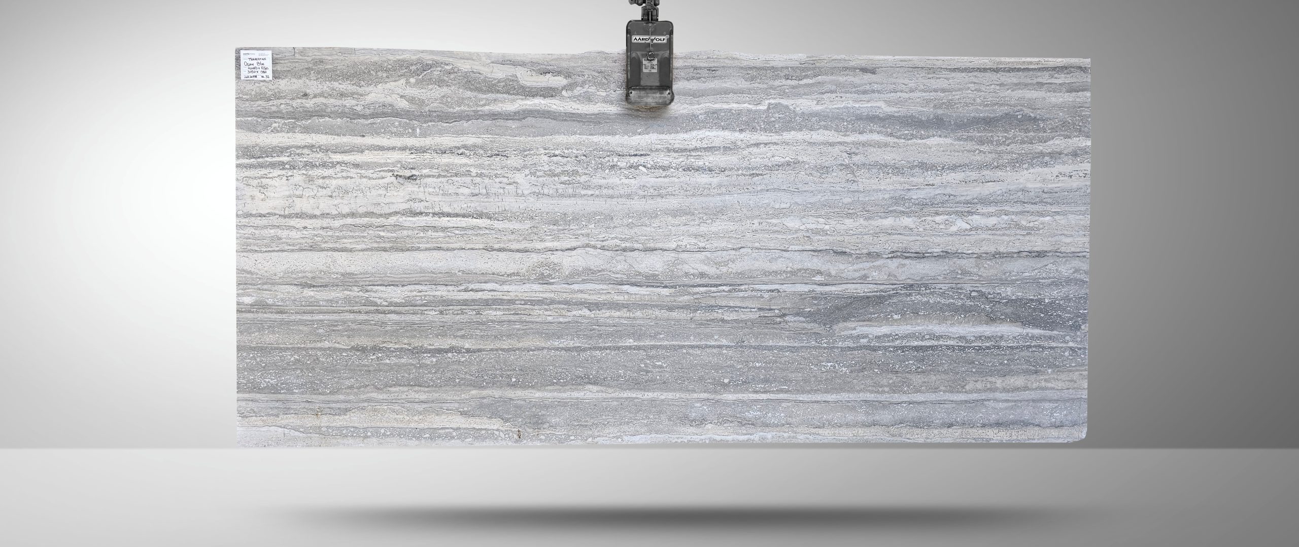 Worldstone Travertine Ocean Blue Batch LGR26338 Slab #32